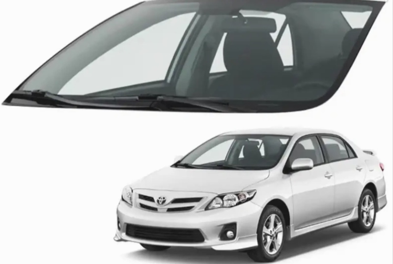 Лобовое стекло на Toyota Corolla 2 3